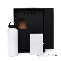 Kit Boas Vindas Branco 3 Pçs Personalizado