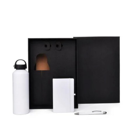 Kit Boas Vindas Branco 3 Pçs Personalizado