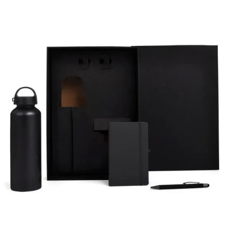 Kit Boas Vindas Preto 3 Pçs Personalizado