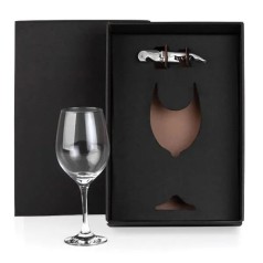 Kit Vinho com Abridor 2 Pçs Personalizado