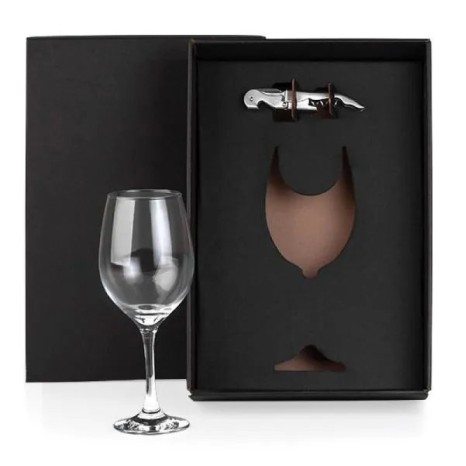Kit Vinho com Abridor 2 Pçs Personalizado