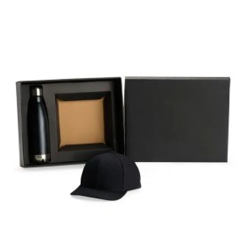 Kit Garrafa e Boné 2 Pçs Personalizado