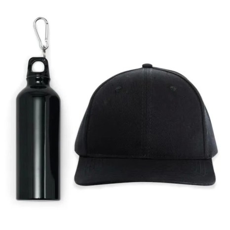 Conjunto Mochila Sacola, Garrafa e Boné 3 Pçs Personalizado