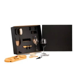 Kit para Petisco e Vinho 9 Pçs Personalizado