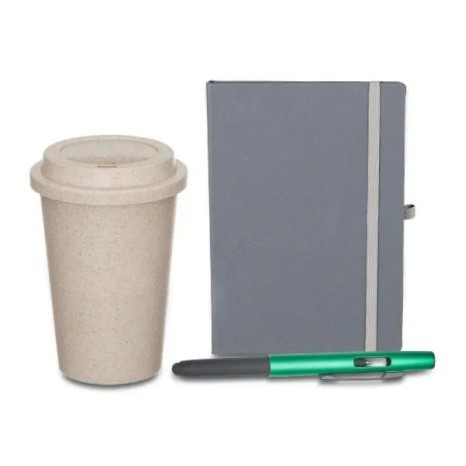 Kit Caderno e Acessórios 3 Pçs Personalizado