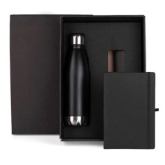 Conjunto Garrafa e Caderneta 2 Peças Personalizado