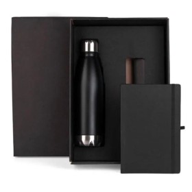 Conjunto Garrafa e Caderneta 2 Peças Personalizado