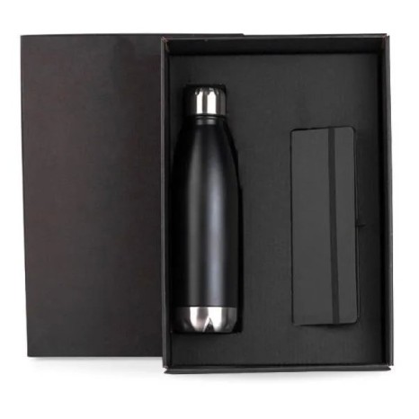 Conjunto Garrafa e Caderneta 2 Peças Personalizado