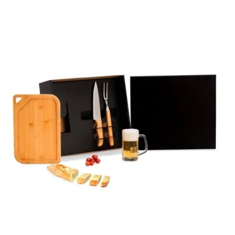 Kit para Churrasco e Cerveja 4 Pçs Personalizado