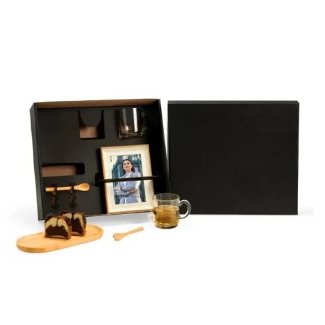 Kit para Café/Chá e Porta Retrato 6 Pçs Personalizado
