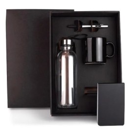 Garrafa Plástica com Acessórios 4 Pçs Personalizado