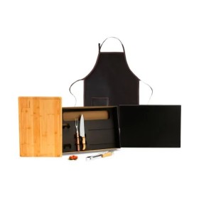 Kit para Churrasco com Avental 5 Pçs Personalizado