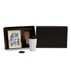 Kit Copo Térmico e Porta Retrato 2 Pçs Personalizado