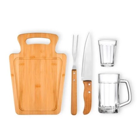 Kit Churrasco e Bar 5 Pçs Personalizado