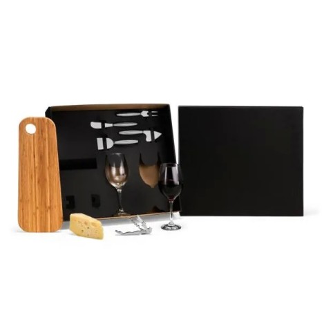 Kit para Petisco e Vinho 8 Pçs Personalizado