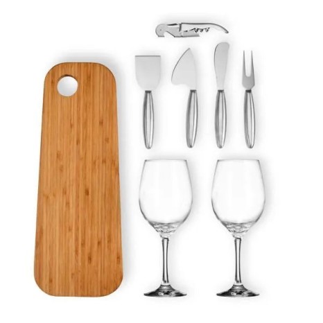 Kit para Petisco e Vinho 8 Pçs Personalizado