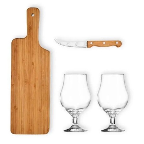 Kit Petisco e Cerveja 4 Pçs Personalizado