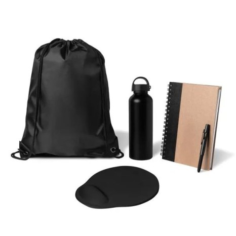 Kit Boas Vindas 5 Pçs Preto Personalizado