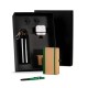 Kit Squeeze, Fone, Caderno e Caneta Verde 4 Pçs Personalizado