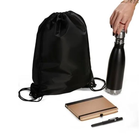 Kit Boas Vindas Preto 4 Pçs Personalizado