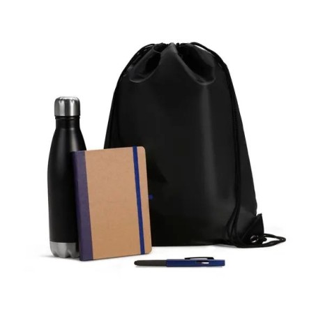 Kit Boas Vindas Azul 4 Pçs Personalizado