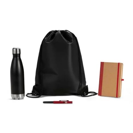 Kit Boas Vindas Vermelho 4 Pçs Personalizado