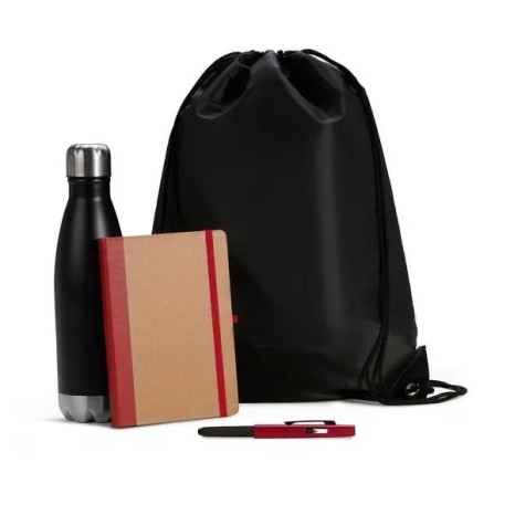 Kit Boas Vindas Vermelho 4 Pçs Personalizado