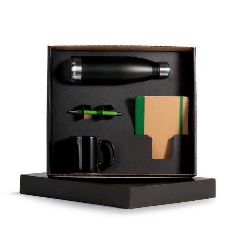 Kit Escritório Verde 4 Pçs Personalizado