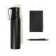 Kit Garrafa, Bloco para Anotações e Caneta 3 Pçs Personalizado