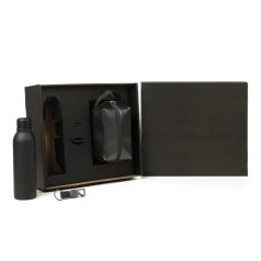 Kit Necessaire, Garrafa e Chaveiro 3 Pçs Personalizado