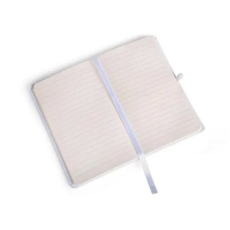 Caderneta com Pauta Branca 9,5X15,5 cm Personalizada