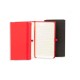 Caderneta com Pauta Vermelho 9,5X15,5 cm Personalizada
