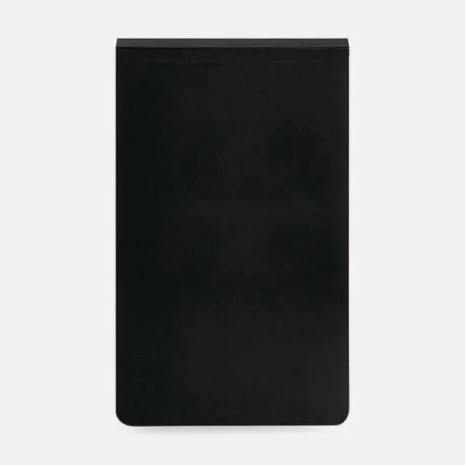Bloco para Anotações Simples Preto 100 Fls Personalizado
