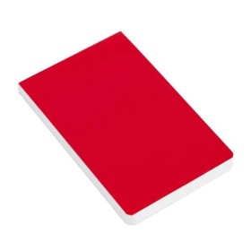 Bloco para Anotações Simples Vermelho 100 Fls Personalizado