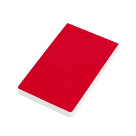 Bloco para Anotações Simples Vermelho 100 Fls Personalizado