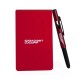 Bloco para Anotações com Caneta Vermelho Personalizado