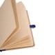 Caderneta Sem Pauta 9,5X15,5 cm Bege/Azul Personalizada