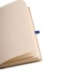 Caderneta Sem Pauta 14X21cm Bege/Azul Personalizada