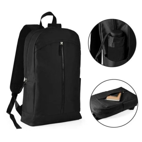 Mochila em Polyester 600D 15L Preta Personalizado