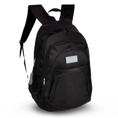 Mochila Preta em Polyester 1680D / 600D Personalizado