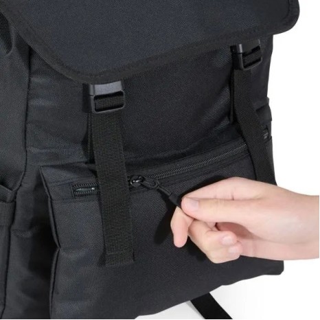 Mochila em Polyester 600D 18L Preta Personalizado