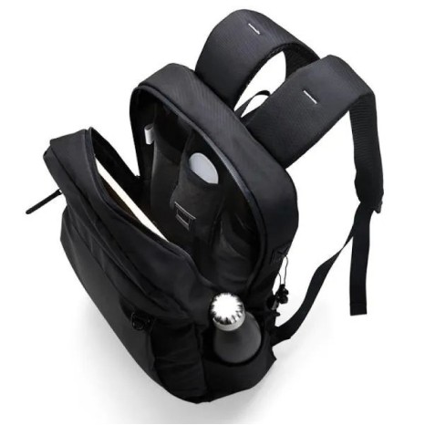 Mochila em Polyester/Pu Executive 20L Preta Personalizado