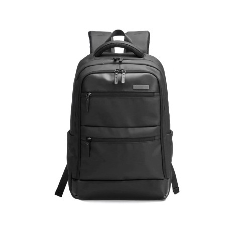 Mochila em Pu/Polyester Executive 24L Preta Personalizado