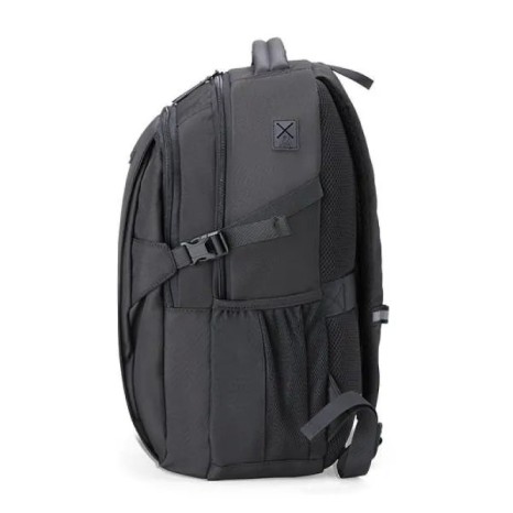 Mochila em Polyester/Pu Executive 22L Preta Personalizado