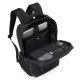 Mochila em Polyester/Pu Executive 20L Preta Personalizado