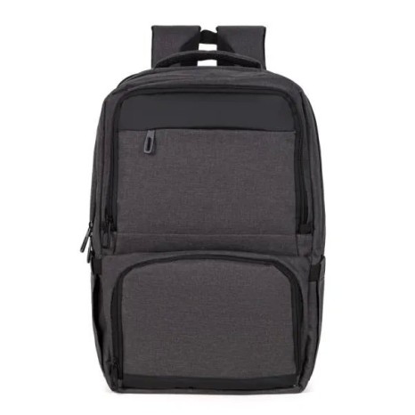 Mochila com Bolso Térmico em Rpet Cinza Escuro 24L Personalizado