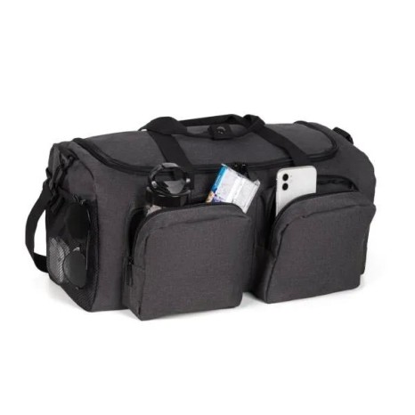 Bolsa Esportiva em Rpet Cinza Escuro 30L Personalizado