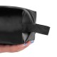 Necessaire com Alça em Material Sintético Preta Personalizado