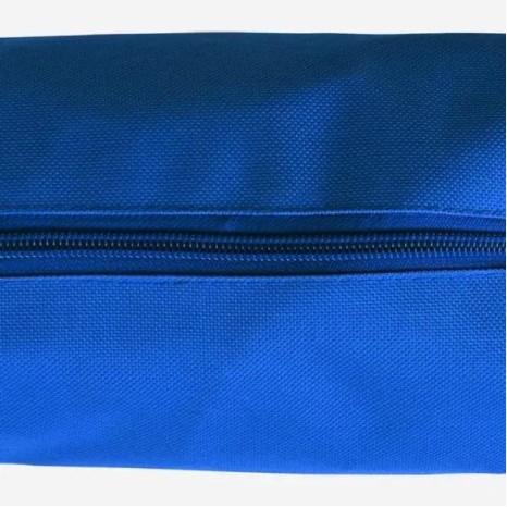 Necessaire em Nylon 600 com Alça Azul Personalizado
