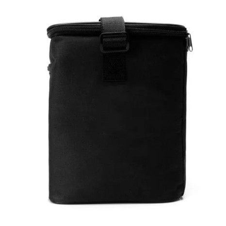 Bolsa Térmica Preta em Polyester 600D/Peva 27X20X25cm Personalizado